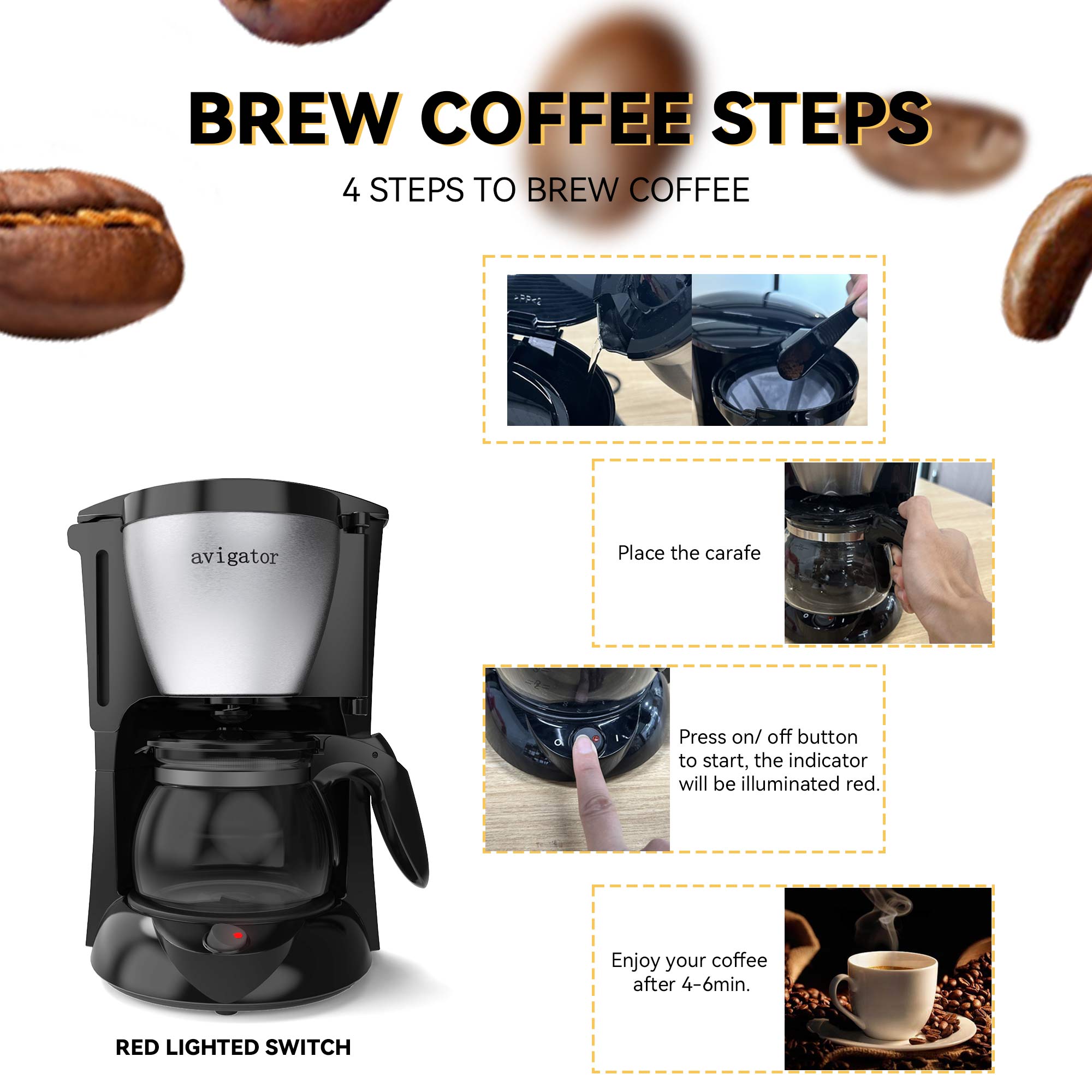 Family car coffee maker