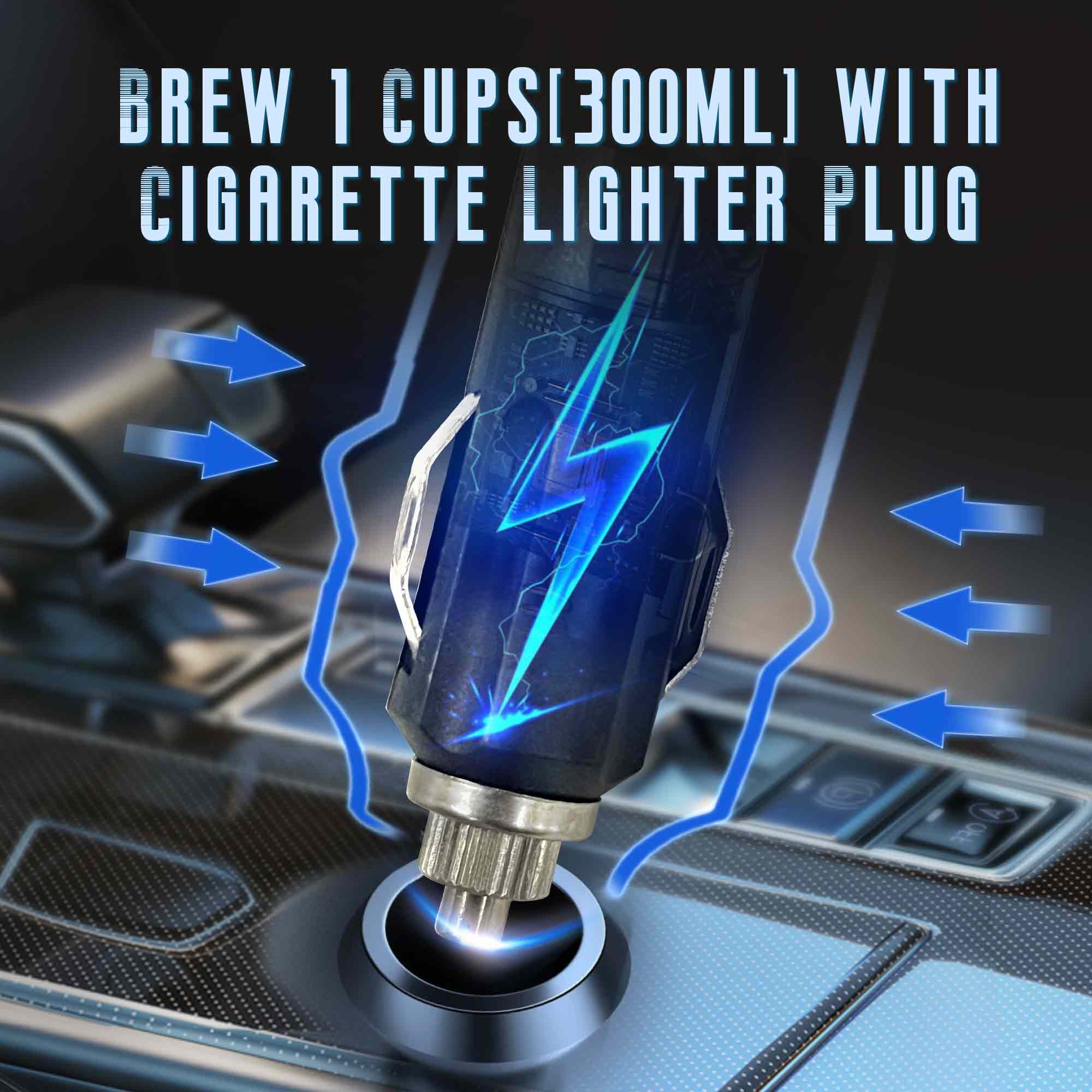 Cigarette lighter power supply
