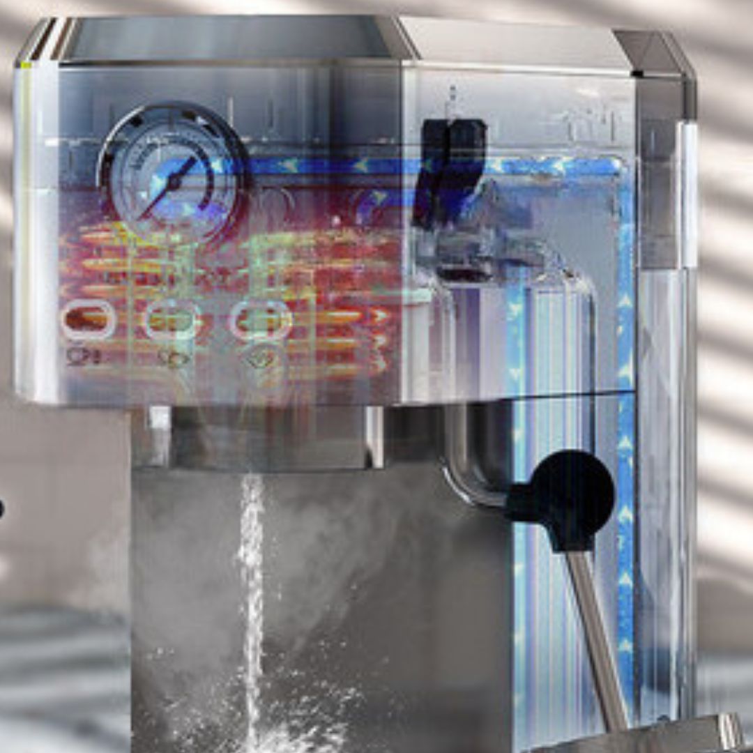 Coffee maker with self-cleaning