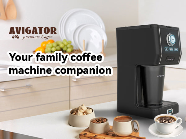 Avigator All-in-one Grind and brew Coffee Machine